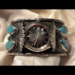 Men’s Southwestern Cuff Watch Band